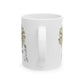 April Birth Flower Daisy Mug 11oz 15oz Custom Floral Coffee Cup Birthday Gift for Her Personalized Ceramic Spring Flower Mug