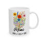 Mimi Mug 11oz 15oz Custom Coffee Cup Gift for Mimi Birthday or Mothers Day Personalized Ceramic Mug for Grandma from Grandkids