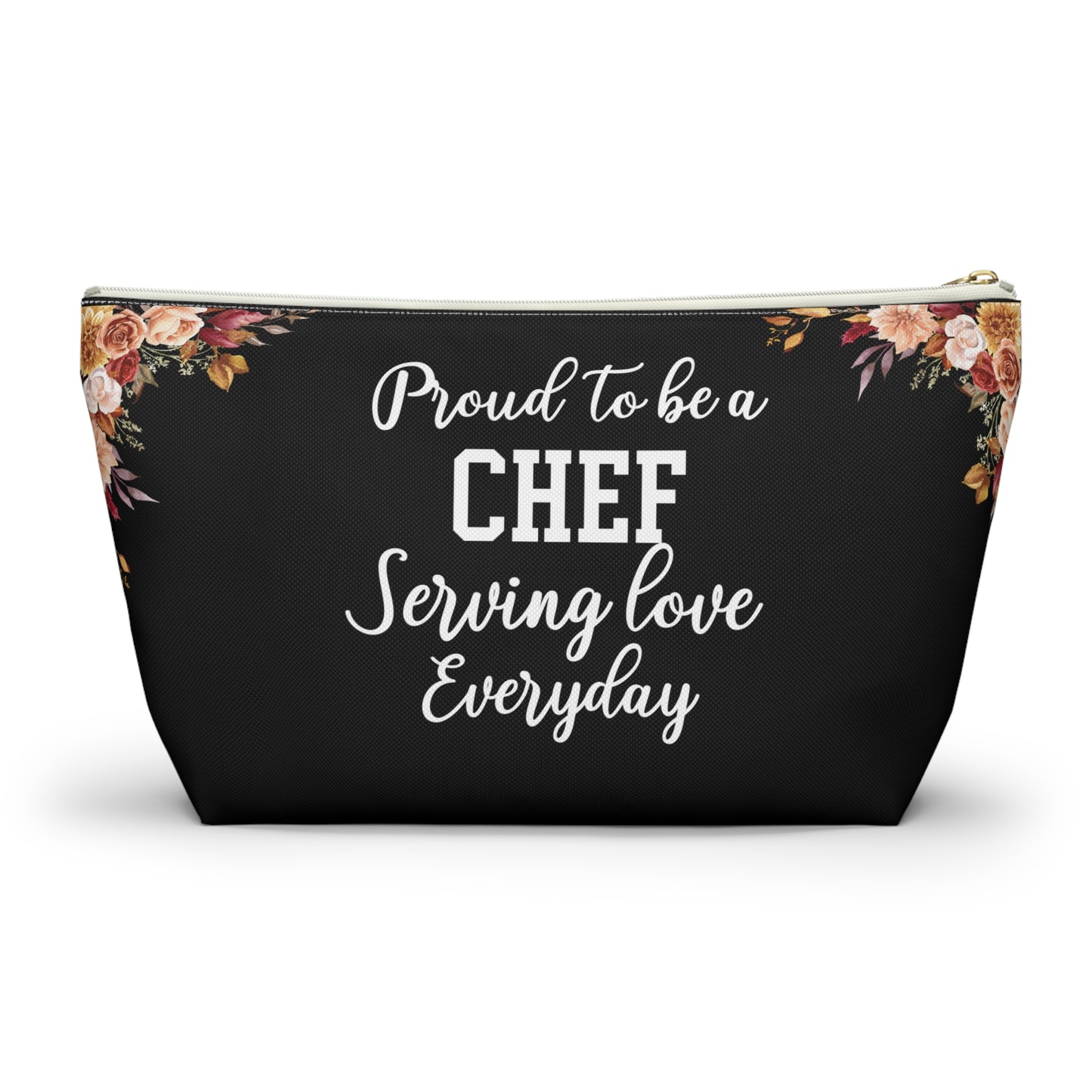 Proud To Be A Chef Pouch Serving Love Everyday Cooking Lover Gift For Him Or Her Kitchen Essentials Bag Culinary Student Accessory Pouch