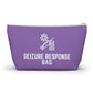 Personalized Seizure Response Bag for Emergency Medication Storage Travel Organizer for Epilepsy Safety Supplies and Medical Info