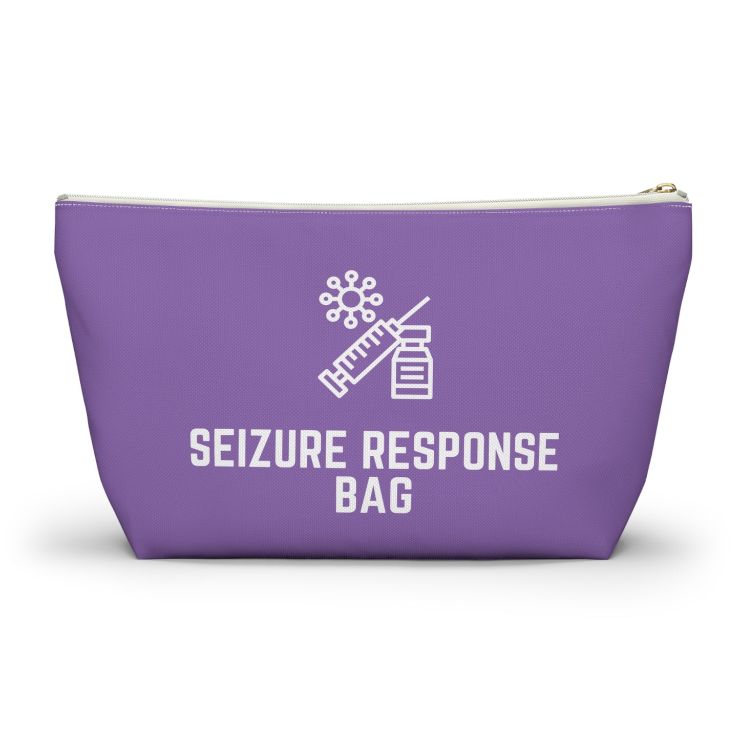 Personalized Seizure Response Bag for Emergency Medication Storage Travel Organizer for Epilepsy Safety Supplies and Medical Info