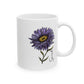 Aster September Month Birth Flower Ceramic Mug (11oz, 15oz) - Vibrant Floral Design