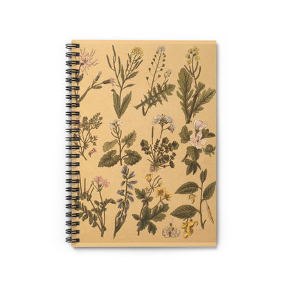 Personalized Flower Journal Book, Custom Floral Notebook with Name, Gift for Her, Cute Writing Journal, Garden Lover Gift, Memory Book
