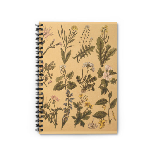 Personalized Flower Journal Book, Custom Floral Notebook with Name, Gift for Her, Cute Writing Journal, Garden Lover Gift, Memory Book