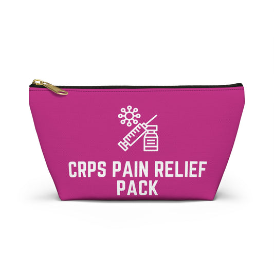 Personalized CRPS Pain Relief Pack Pouch for Chronic Pain Essentials Storage Travel Bag for Complex Regional Pain Syndrome Support