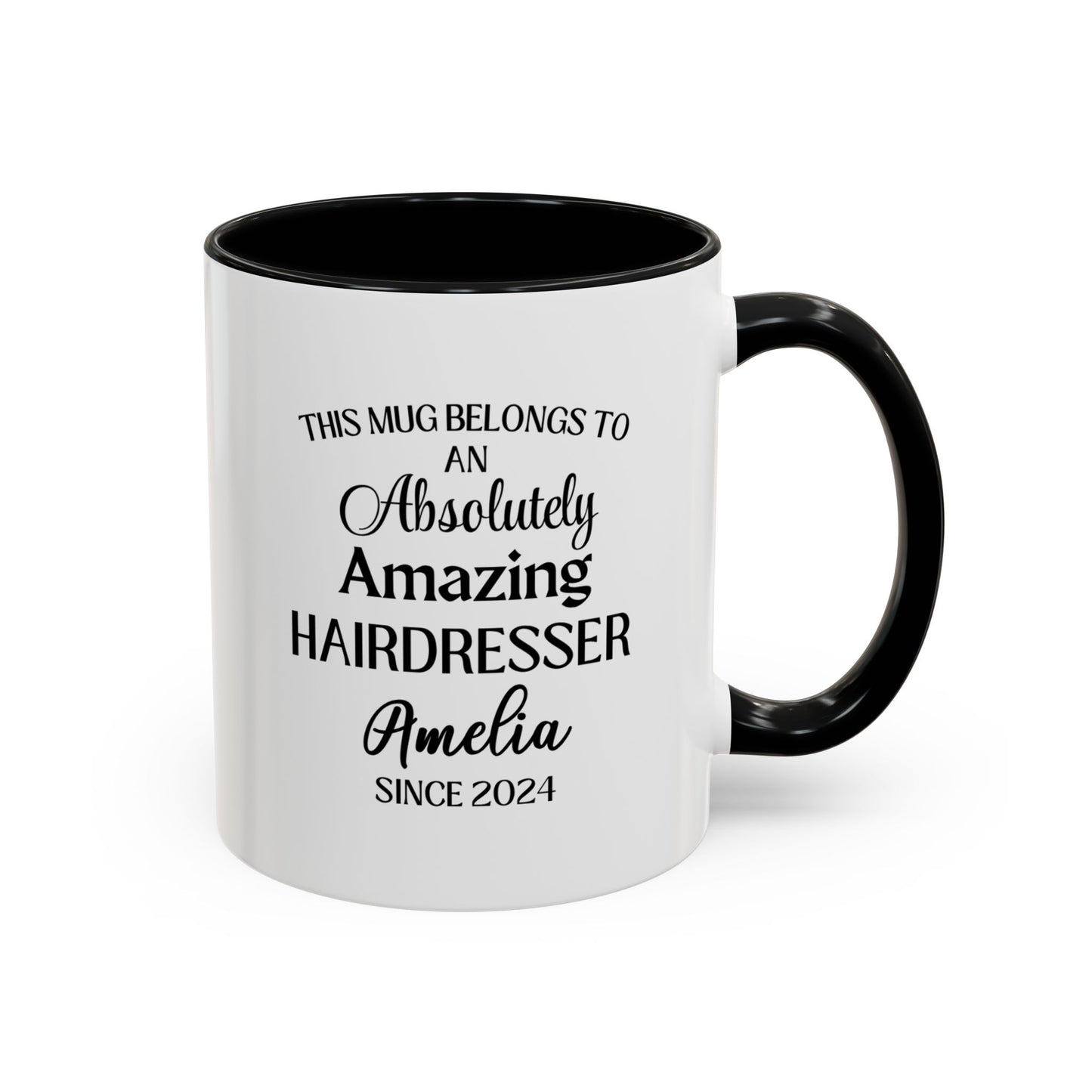 Custom Hairdresser Mug, Funny Salon Stylist Gift, Personalized Hair Artist Cup, Cosmetologist Coffee Mug