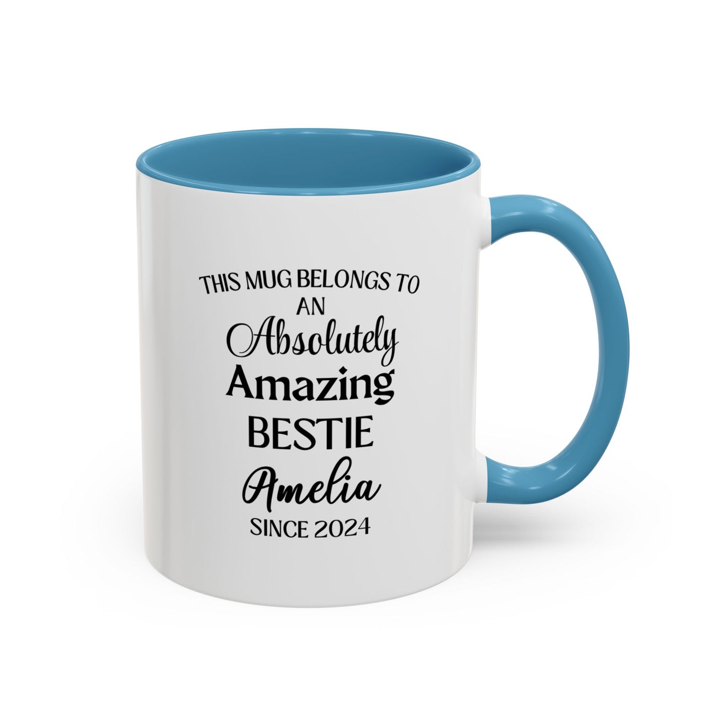 Bestie Mug, Funny Best Friend Gift, Custom BFF Coffee Cup, Personalized Mug for Best Friend, Cute Friendship Gift