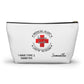 Personalized Medical Alert Insulin Inside Type 1 Diabetes Samantha Accessory Pouch with T-bottom