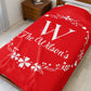 Custom Family Name Blanket, Last Name Blanket, Initials Blanket, Wedding Gift, Anniversary Gift, Housewarming Gift, Gift for Family