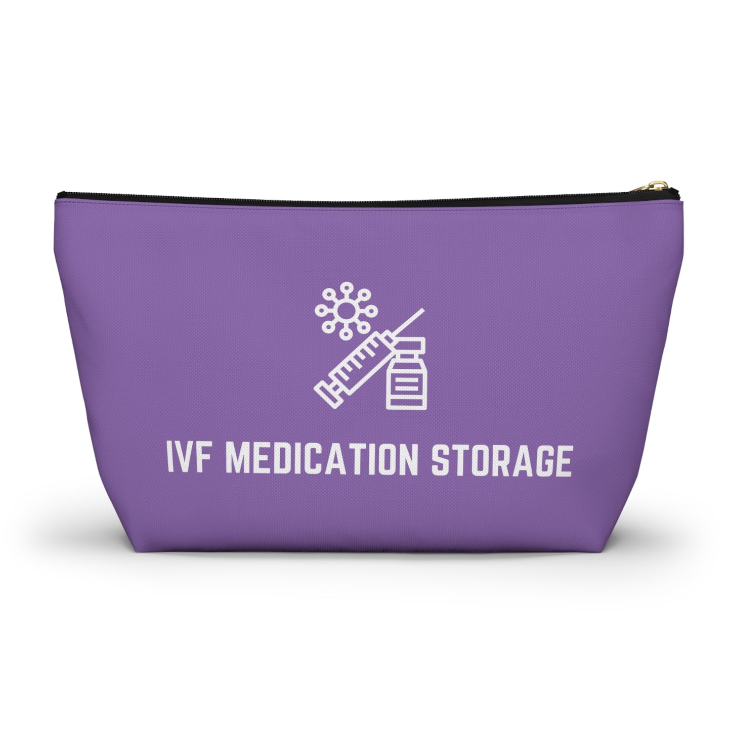 Personalized IVF Medication Storage Pouch for Fertility Treatment Supplies Travel Organizer for Injections and Daily Meds