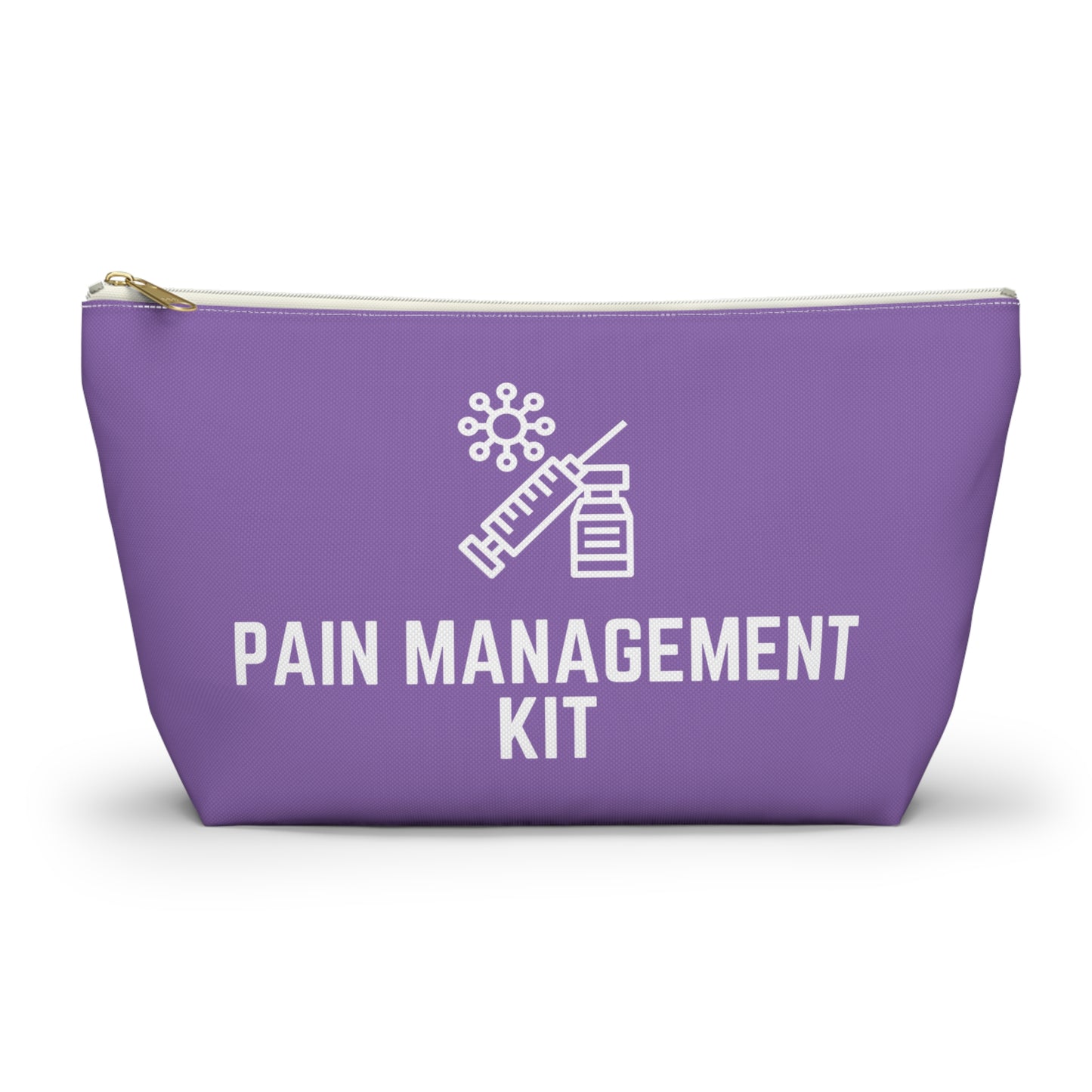 Personalized Pain Management Kit Pouch for Chronic Pain Relief Essentials Travel Organizer for Medications and Daily Supplies