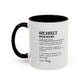 Architect Mug, Funny Architect Gift, Dream Builder Mug, Personalized Coffee Cup, Construction Humor Mug, Architect Office Cup