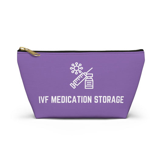 Personalized IVF Medication Storage Pouch for Fertility Treatment Supplies Travel Organizer for Injections and Daily Meds