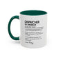 Dispatcher Dictionary Mug, Funny Call Wrangler Coffee Cup, Personalized Gift for Dispatch Pros, Colorful Mugs 11oz 15oz
