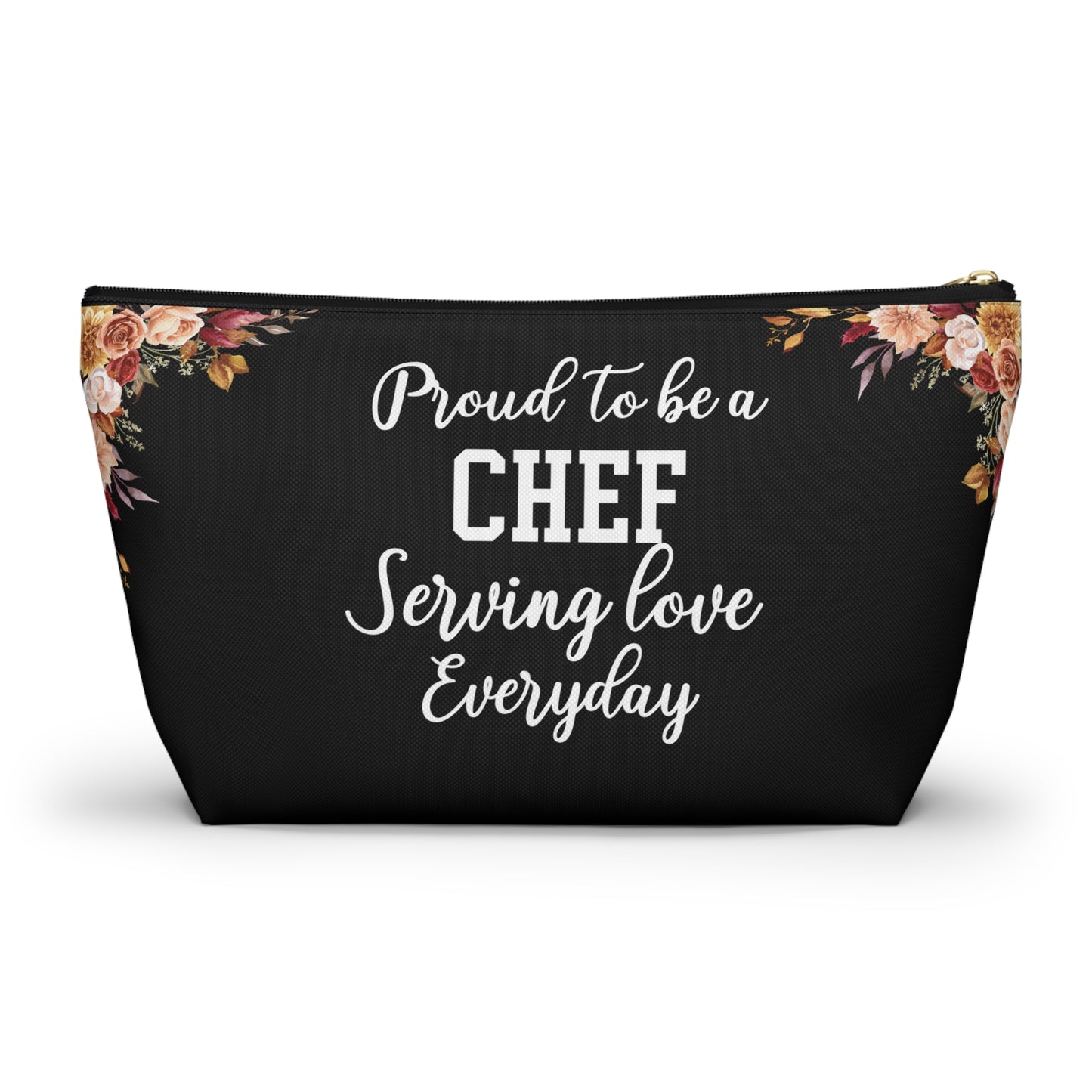 Proud To Be A Chef Pouch Serving Love Everyday Cooking Lover Gift For Him Or Her Kitchen Essentials Bag Culinary Student Accessory Pouch