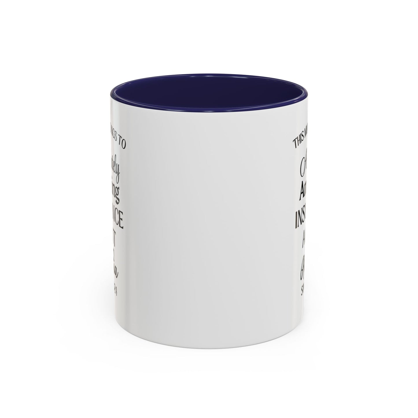 Custom Insurance Agent Mug, Funny Risk Manager Gift, Personalized Office Mug, Financial Advisor Coffee Cup