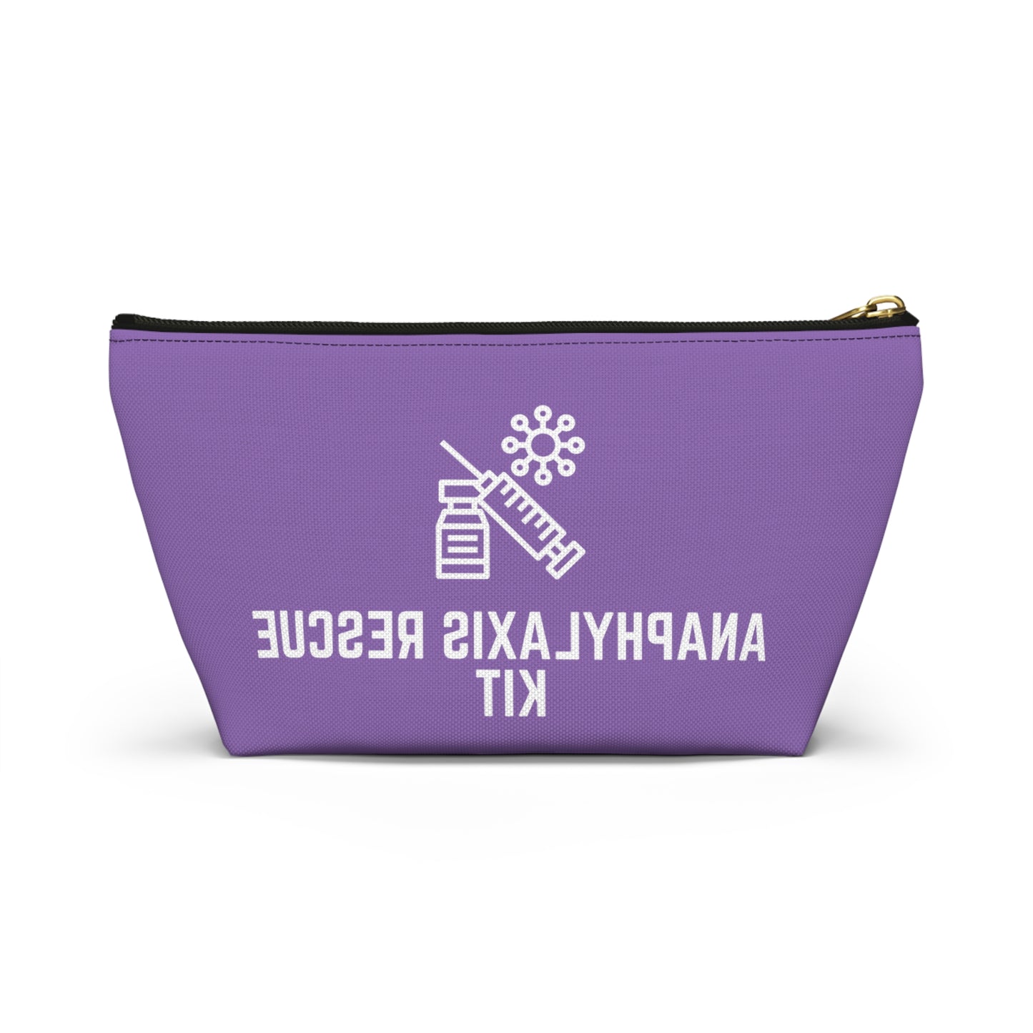 Personalized Anaphylaxis Rescue Kit Pouch for Emergency Medication Storage Travel Organizer for Allergy Emergency and Life Saving Supplies