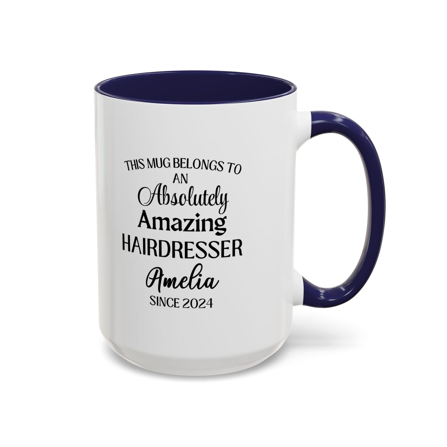 Custom Hairdresser Mug, Funny Salon Stylist Gift, Personalized Hair Artist Cup, Cosmetologist Coffee Mug