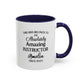 Custom Instructor Mug, Funny Teaching Gift, Personalized Educator Coffee Cup, Mentor Appreciation Mug