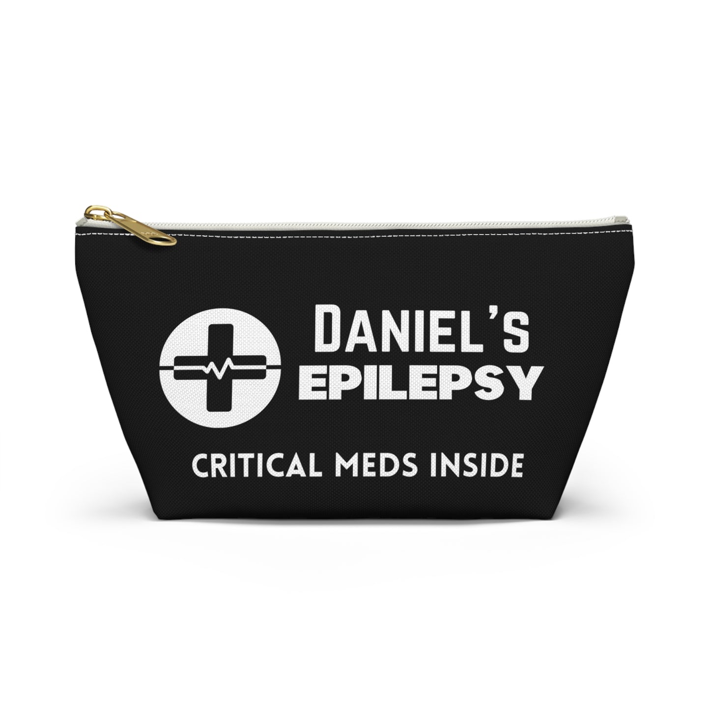 Personalized Epilepsy Critical Meds Pouch for Daniel Emergency Seizure Medication Storage Travel Organizer and Medical Kit