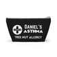 Personalized Asthma and Tree Nut Allergy Meds Pouch for Daniel Emergency Inhalers EpiPens Allergy Kit Travel Organizer