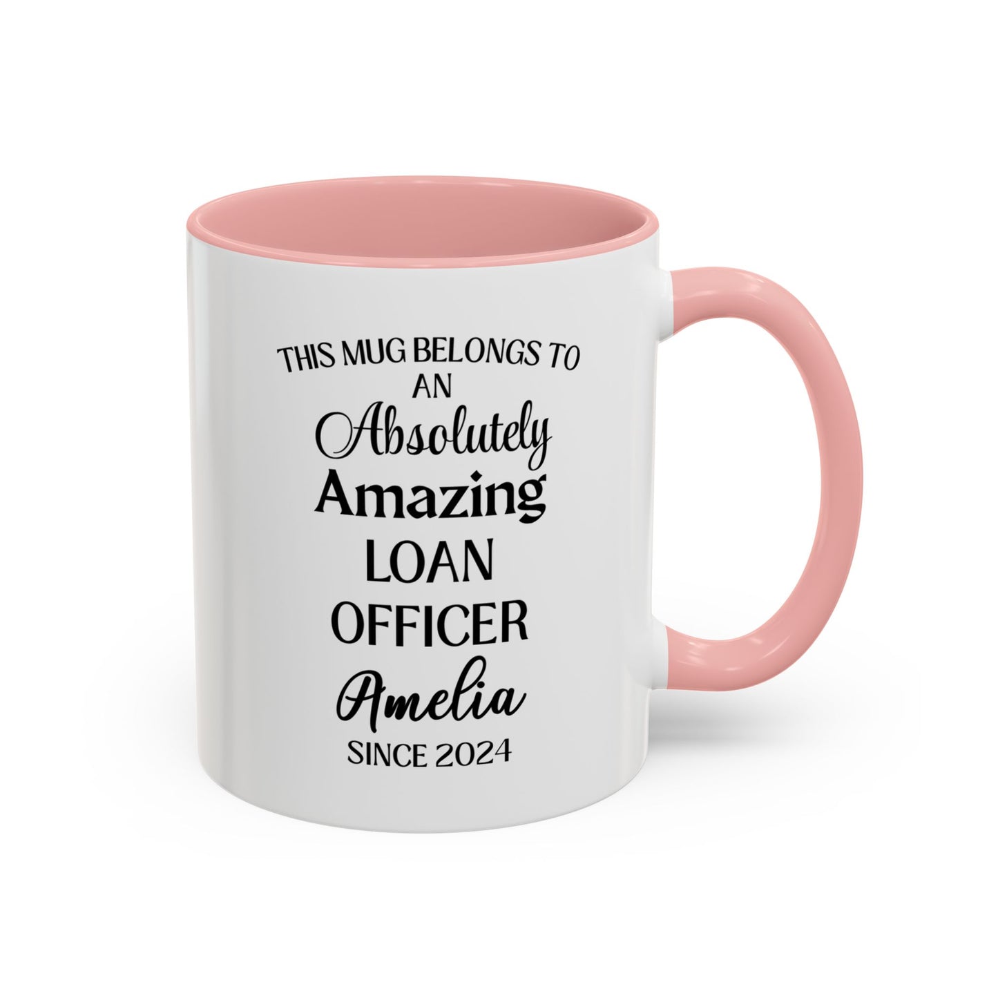 Personalized Loan Officer Coffee Mug, Funny Finance Gift, Custom Banker Cup, Mortgage Expert Gift, Customizable Coffee Mug