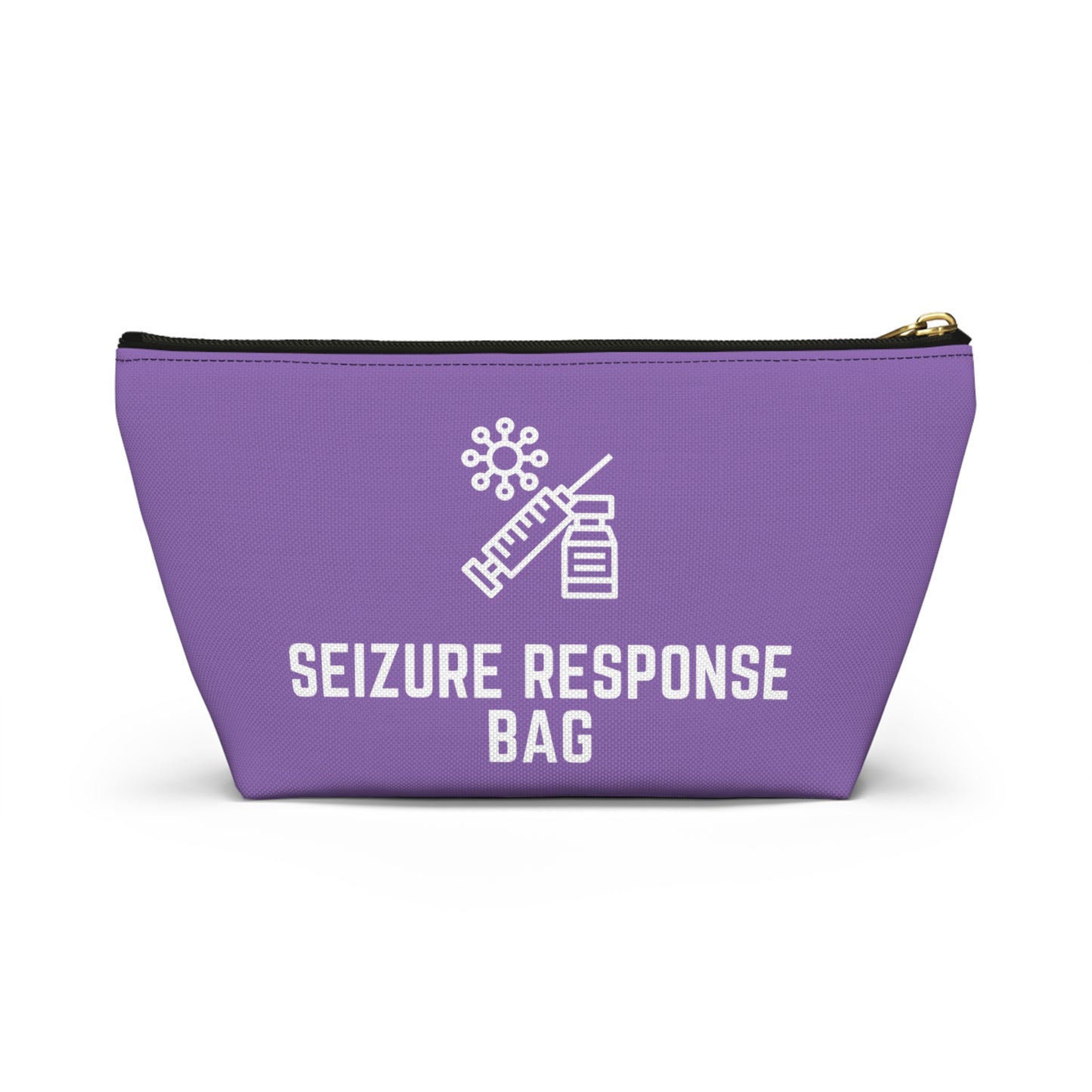 Personalized Seizure Response Bag for Emergency Medication Storage Travel Organizer for Epilepsy Safety Supplies and Medical Info