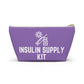 Personalized Insulin Supply Kit Pouch for Diabetes Medication Storage Travel Organizer for Insulin Pens Syringes and Supplies