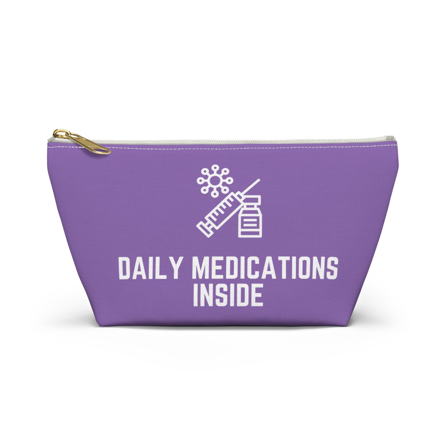Personalized Daily Medications Inside Pouch for Organized Medication Storage Travel Organizer for Pills and Health Essentials