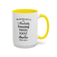Custom Travel Agent Mug, Funny Globe Trotter Gift, Personalized Vacation Planner Cup, Jet Setter Coffee Mug