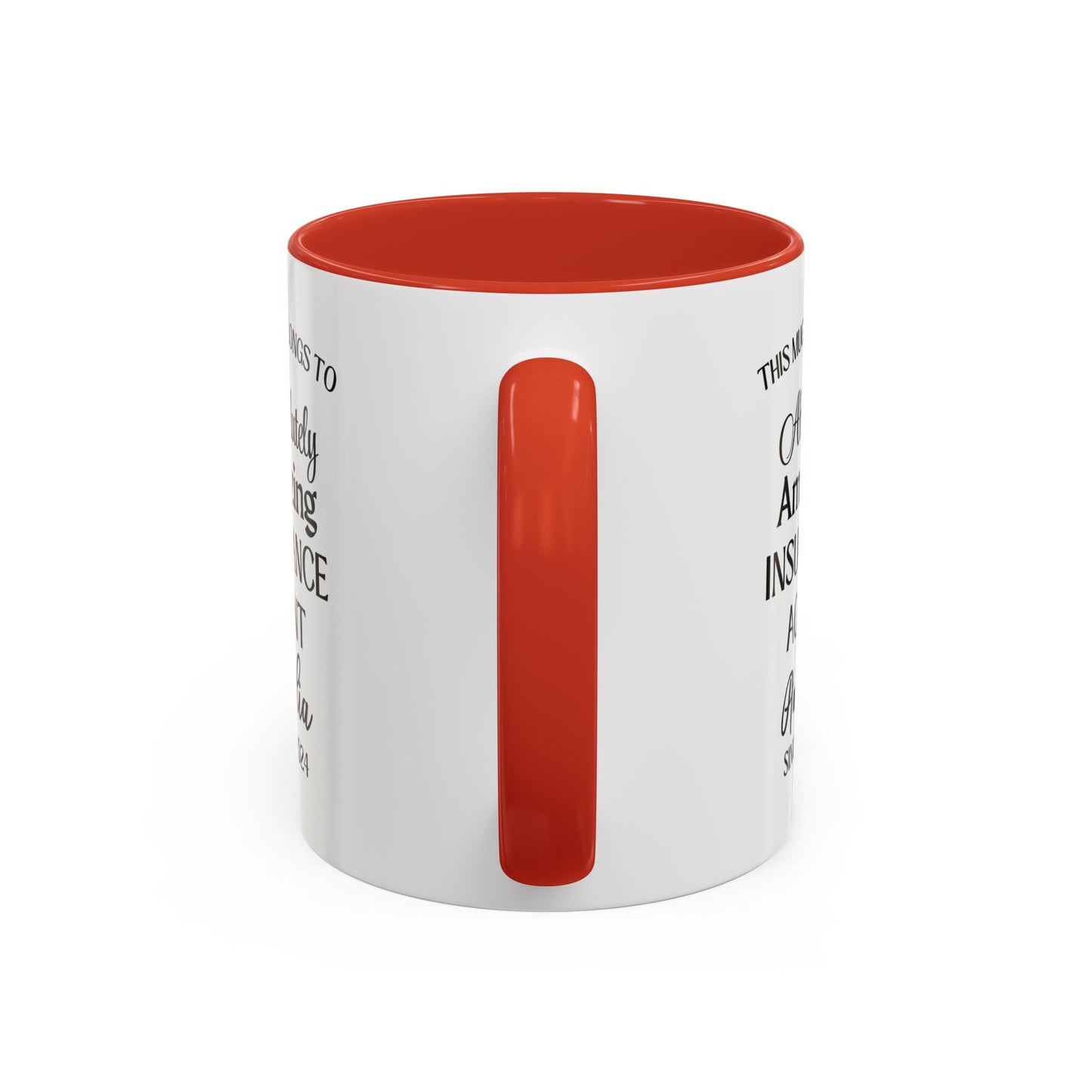 Custom Insurance Agent Mug, Funny Risk Manager Gift, Personalized Office Mug, Financial Advisor Coffee Cup