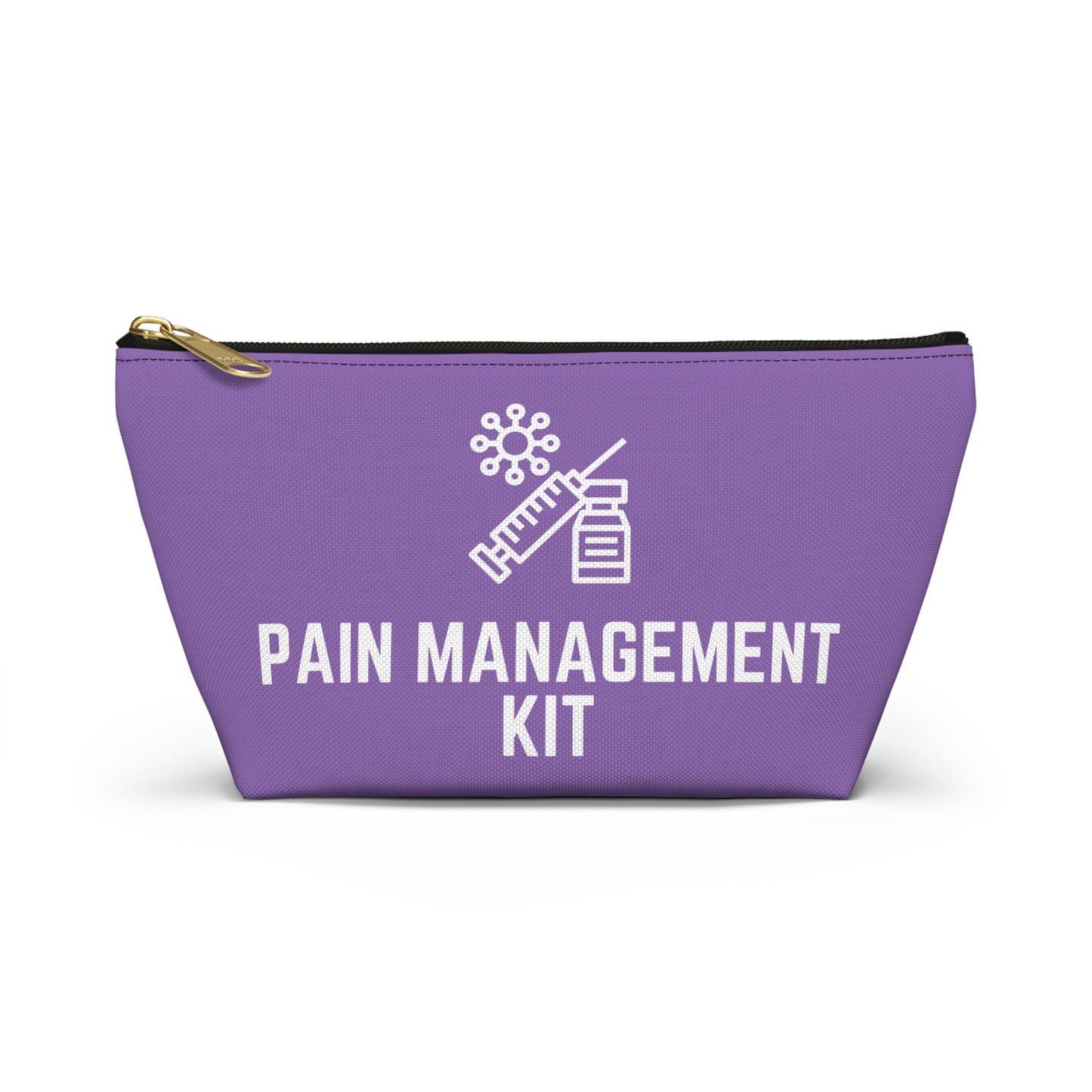Personalized Pain Management Kit Pouch for Chronic Pain Relief Essentials Travel Organizer for Medications and Daily Supplies