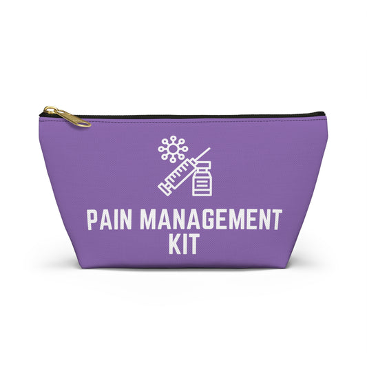 Personalized Pain Management Kit Pouch for Chronic Pain Relief Essentials Travel Organizer for Medications and Daily Supplies