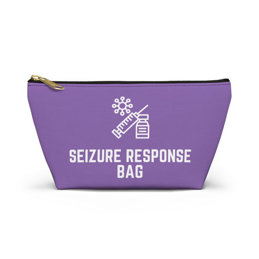 Personalized Seizure Response Bag for Emergency Medication Storage Travel Organizer for Epilepsy Safety Supplies and Medical Info