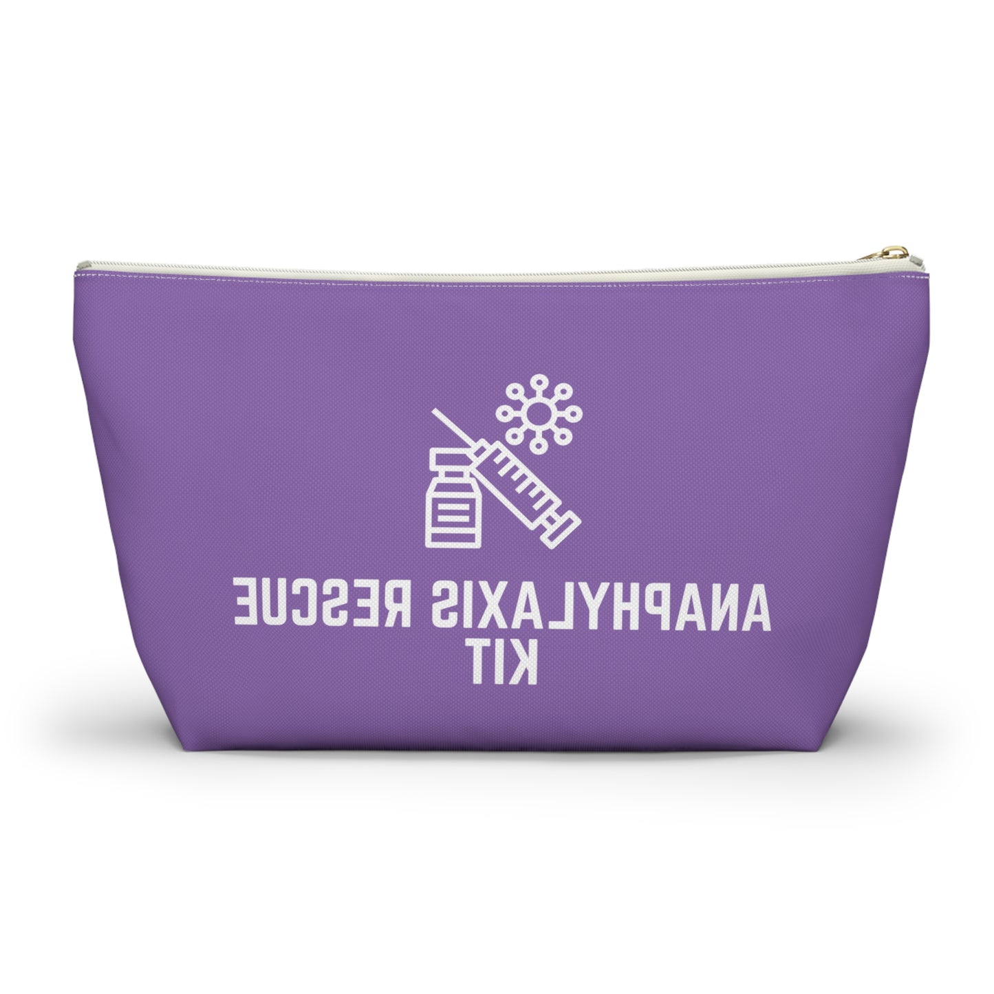 Personalized Anaphylaxis Rescue Kit Pouch for Emergency Medication Storage Travel Organizer for Allergy Emergency and Life Saving Supplies