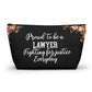 Lawyer Essentials Pouch Gift For Lawyers Legal Organizer Bag Attorney Office Zipper Case Law Student Bar Exam Prep Bag Lawyer  Gift