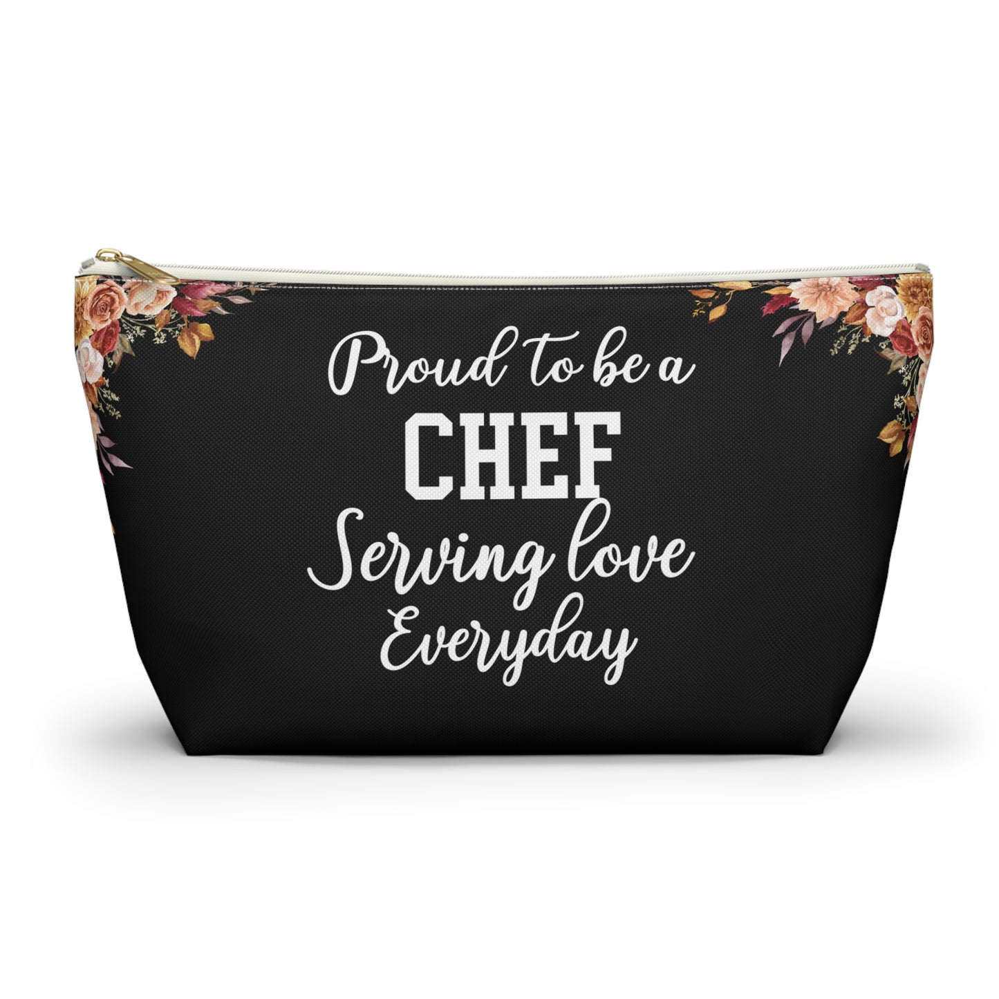 Proud To Be A Chef Pouch Serving Love Everyday Cooking Lover Gift For Him Or Her Kitchen Essentials Bag Culinary Student Accessory Pouch