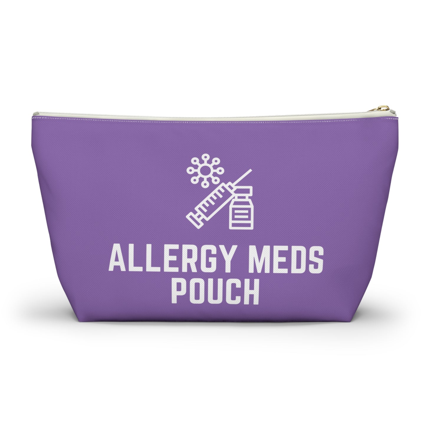 Personalized Allergy Meds Pouch for Medication Storage Travel Organizer for Allergy Relief Tablets and Emergency Essentials