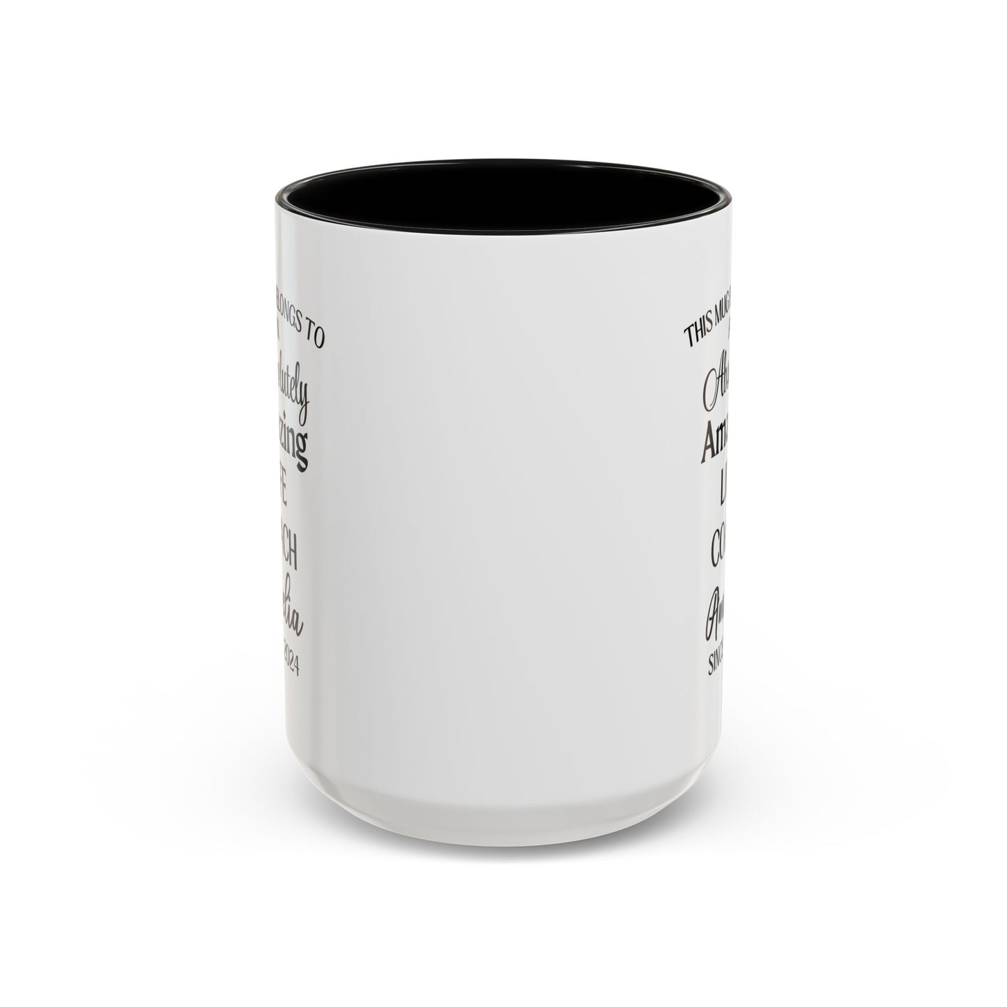 Custom Life Coach Mug, Funny Motivational Mentor Gift, Personalized Coach Mug, Empowerment Coffee Cup