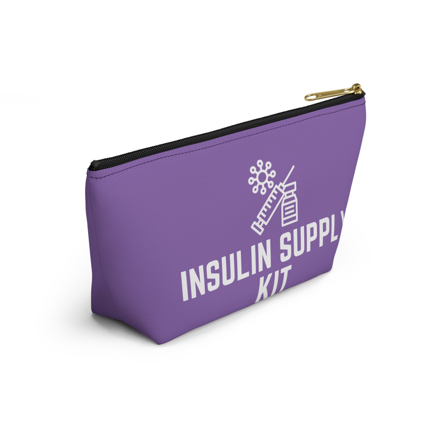 Personalized Insulin Supply Kit Pouch for Diabetes Medication Storage Travel Organizer for Insulin Pens Syringes and Supplies