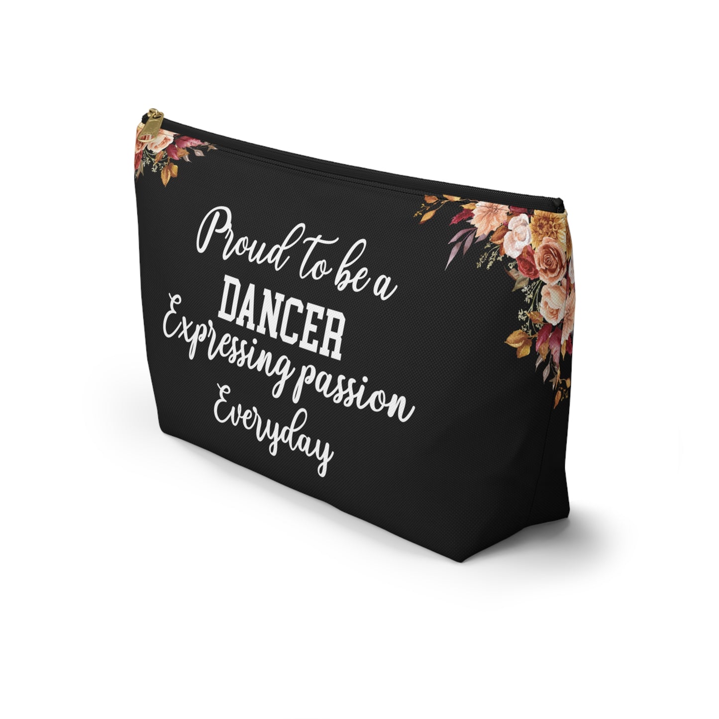 Dancer Essentials Pouch Dance Bag Organizer For Ballet Jazz Tap Hip Hop Dancers Gift For Dance Lover Studio Makeup Pouch Travel Case