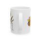 March Birth Flower Daffodil Mug 11oz 15oz Personalized Floral Coffee Cup Birthday Gift for Her Custom Ceramic Flower Name Mug