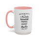 Custom Travel Agent Mug, Funny Globe Trotter Gift, Personalized Vacation Planner Cup, Jet Setter Coffee Mug