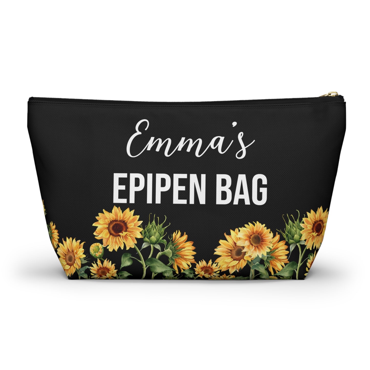 EpiPen Bag for Allergy Emergency Meds Personalized Pouch for EpiPens and Medical Essentials Travel Case for Kids and Adults