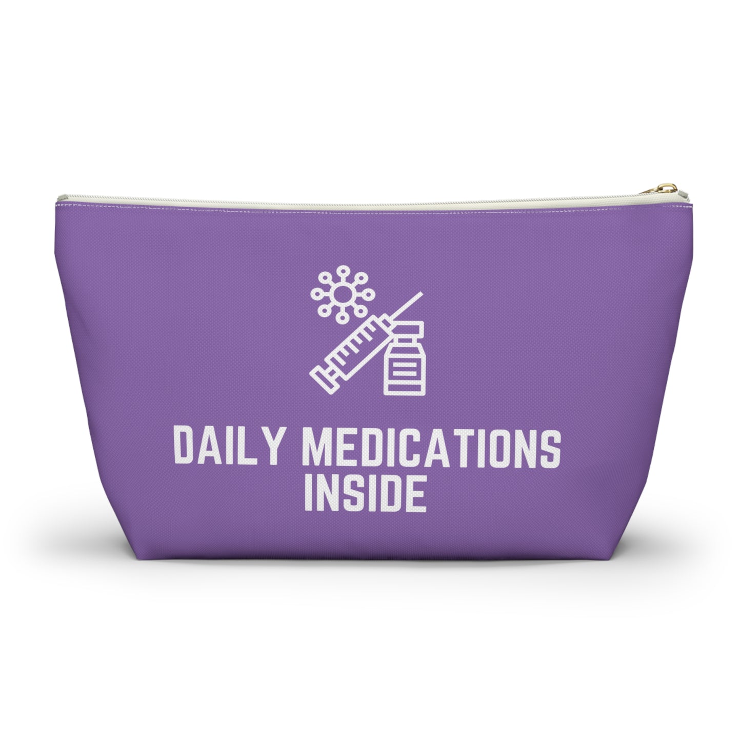 Personalized Daily Medications Inside Pouch for Organized Medication Storage Travel Organizer for Pills and Health Essentials