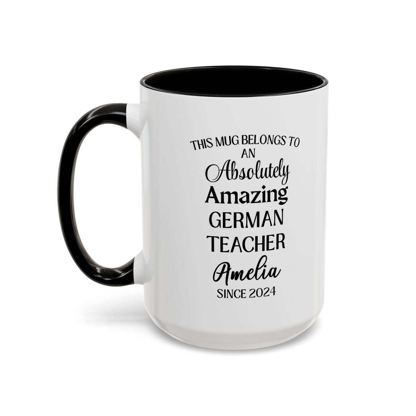 Custom German Teacher Mug, Funny Language Teacher Gift, Personalized German Mug, Danke Schön Cup, Classroom Gift