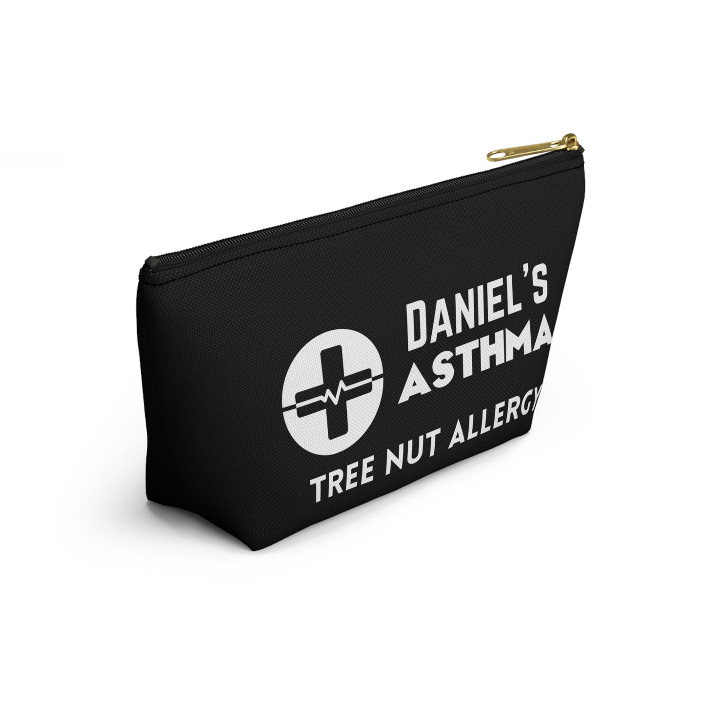 Personalized Asthma and Tree Nut Allergy Meds Pouch for Daniel Emergency Inhalers EpiPens Allergy Kit Travel Organizer