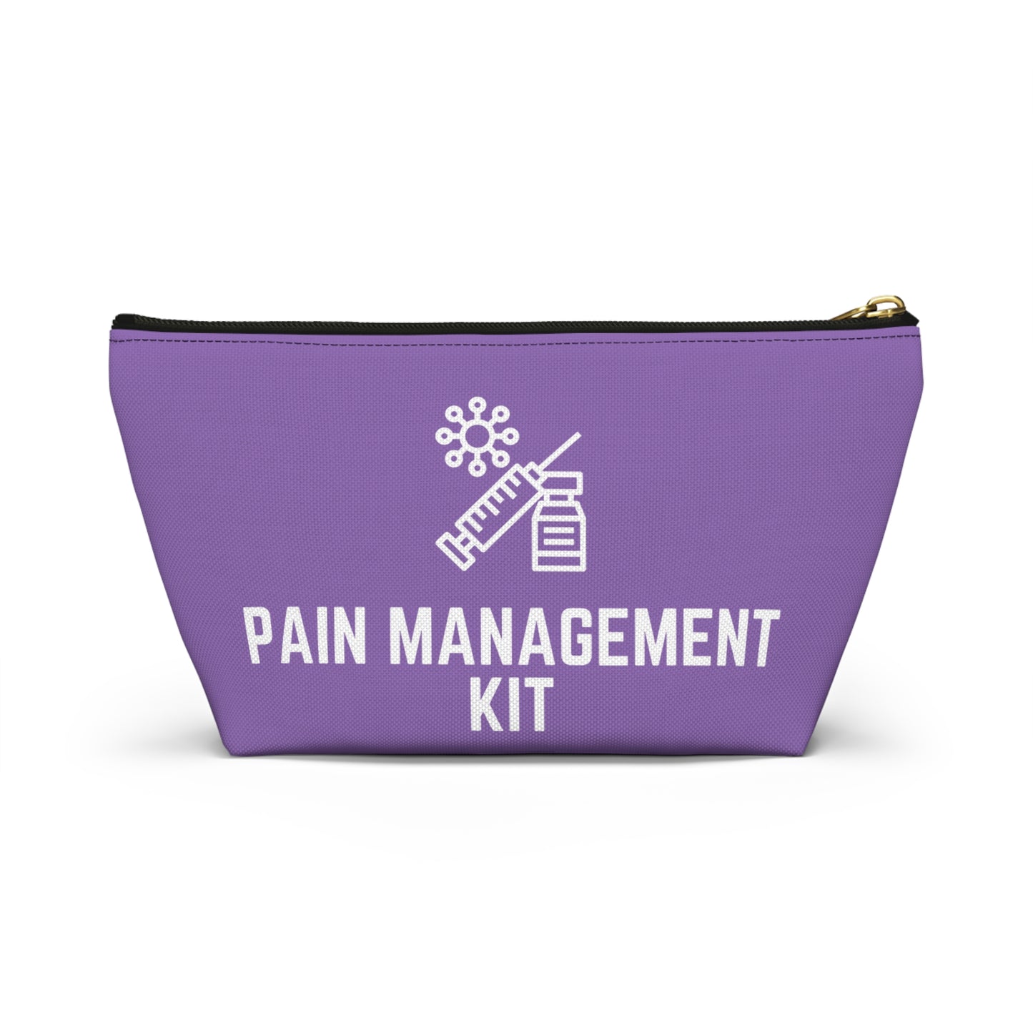 Personalized Pain Management Kit Pouch for Chronic Pain Relief Essentials Travel Organizer for Medications and Daily Supplies