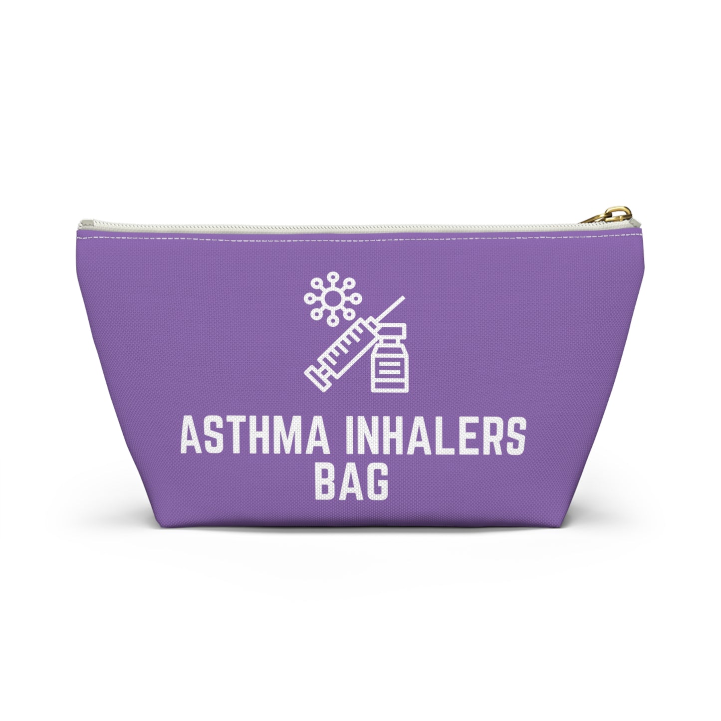 Personalized Asthma Inhalers Bag Pouch for Inhaler Storage Travel Organizer for Asthma Medication and Emergency Relief Essentials