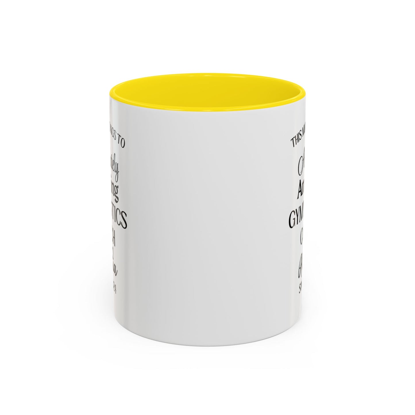 Custom Gymnastics Coach Mug, Funny Gym Coach Gift, Personalized Athlete Trainer Mug, Best Mentor Cup